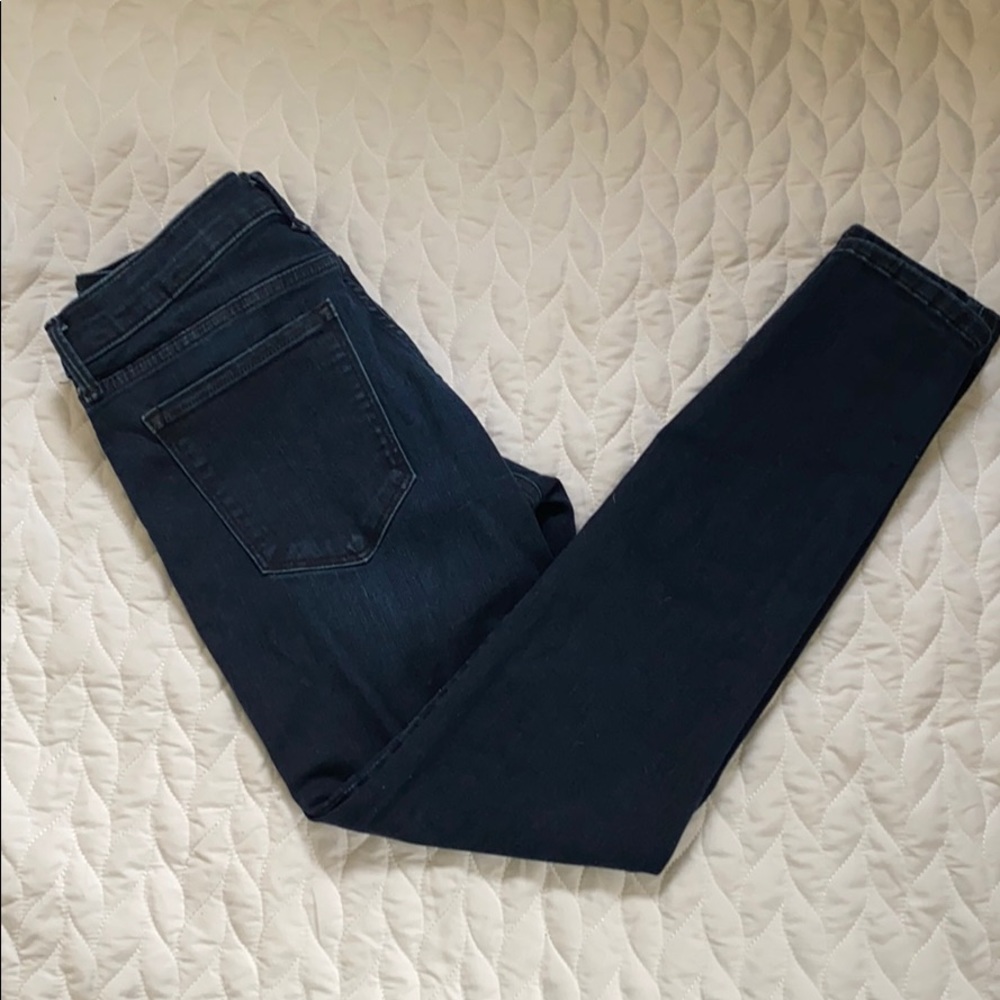 Banana Republic Dark Blue Skinny Jeans Sz 27